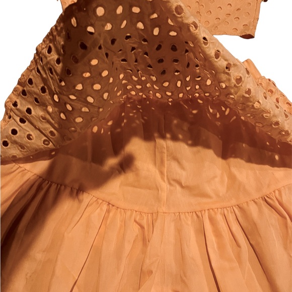 CBR Yellow skirts w Pant & Top with zipper back. Size L Chic me - Picture 9 of 10